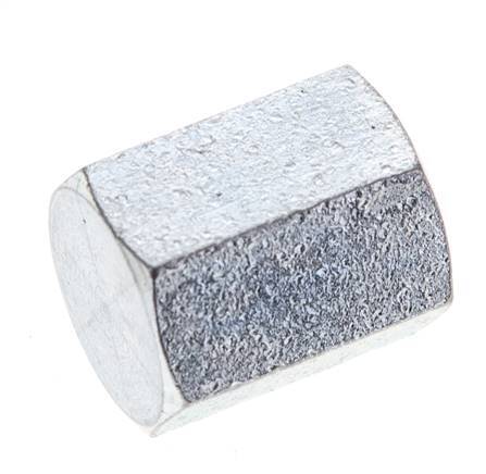 1/4'' NPT Verzinkt Stalen Plug met Buitenzeskant 275 Bar