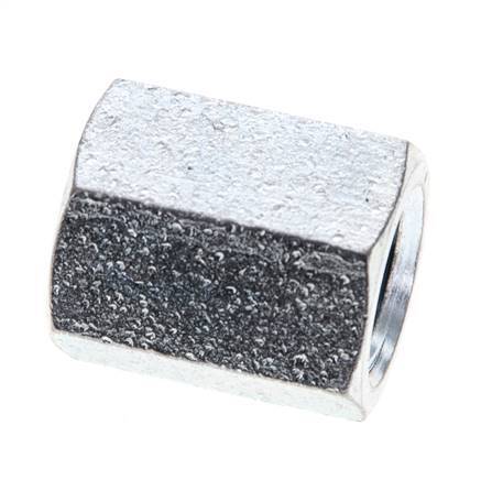 1/4'' NPT Verzinkt Stalen Plug met Buitenzeskant 275 Bar