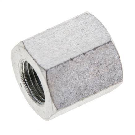 1/8'' NPT Verzinkt Stalen Plug met Buitenzeskant 345 Bar [2 Stuks]