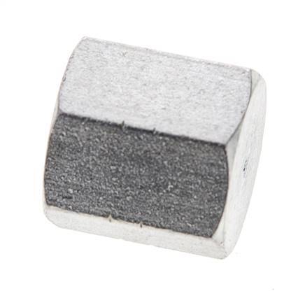 1/8'' NPT Verzinkt Stalen Plug met Buitenzeskant 345 Bar [2 Stuks]