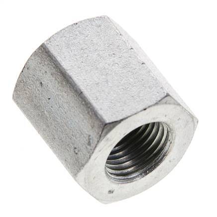 1/8'' NPT Verzinkt Stalen Plug met Buitenzeskant 345 Bar [2 Stuks]