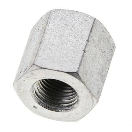 1/8'' NPT Verzinkt Stalen Plug met Buitenzeskant 345 Bar [2 Stuks]