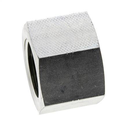 1'' NPT Verzinkt Stalen Plug met Buitenzeskant 140 Bar