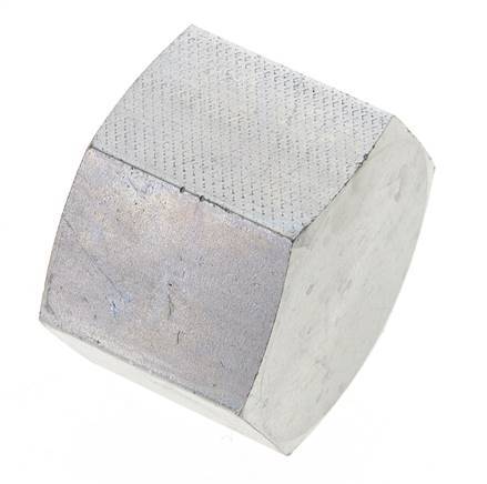 1'' NPT Verzinkt Stalen Plug met Buitenzeskant 140 Bar