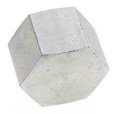 1'' NPT Verzinkt Stalen Plug met Buitenzeskant 140 Bar