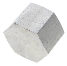 1'' NPT Verzinkt Stalen Plug met Buitenzeskant 140 Bar