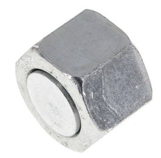 UN 1-3/16''-12 Verzinkt Stalen Afsluitkap ORFS 400 Bar