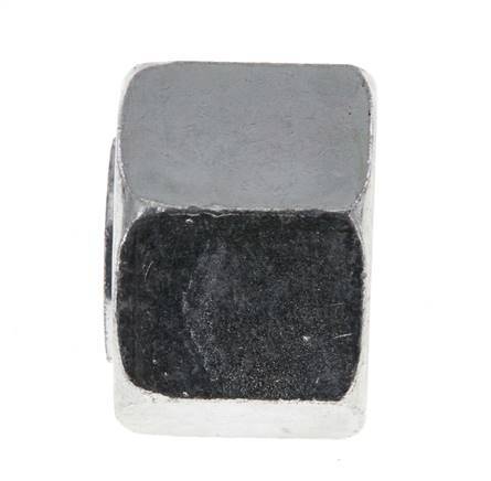 UN 1-3/16''-12 Verzinkt Stalen Afsluitkap ORFS 400 Bar