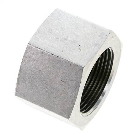 1 1/4'' NPT Verzinkt Stalen Plug met Buitenzeskant 80 Bar