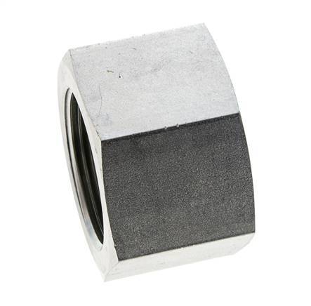 1 1/4'' NPT Verzinkt Stalen Plug met Buitenzeskant 80 Bar