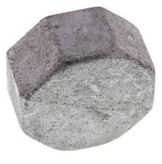 Rp 2'' Zinc plated Cast iron End cap 25 Bar