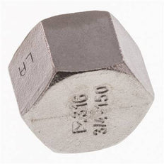 3/4'' NPT RVS Afsluitkap 16 Bar