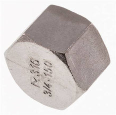 3/4'' NPT RVS Afsluitkap 16 Bar