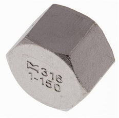 Rp 1'' RVS Afsluitkap 16 Bar