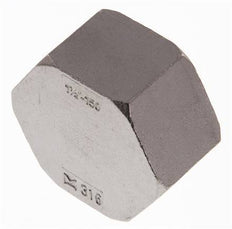 1 1/2'' NPT RVS Afsluitkap 16 Bar