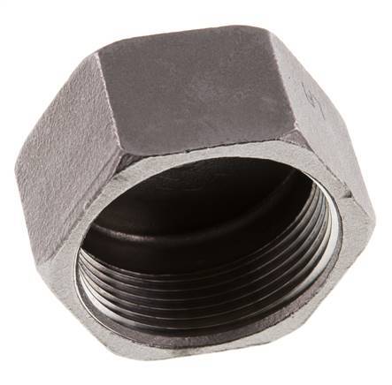 Rp 1 1/2'' RVS Afsluitkap 16 Bar