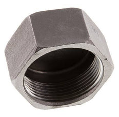Rp 1 1/2'' RVS Afsluitkap 16 Bar