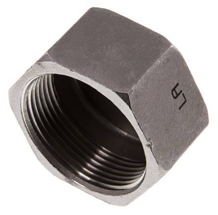 Rp 1 1/2'' RVS Afsluitkap 16 Bar