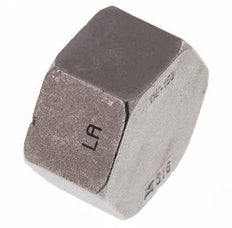 Rp 1 1/2'' RVS Afsluitkap 16 Bar