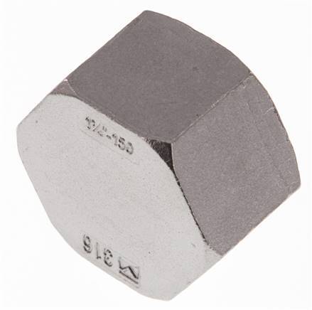 1 1/4'' NPT RVS Afsluitkap 16 Bar