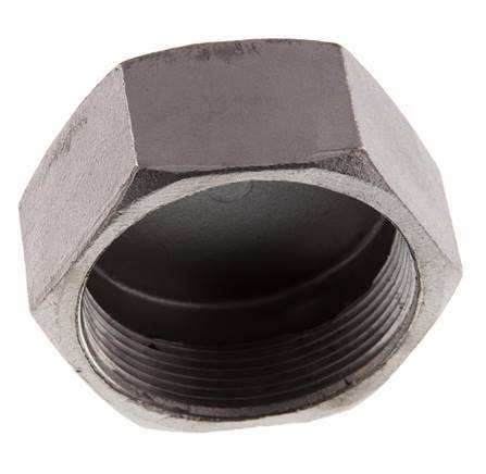 2'' NPT RVS Afsluitkap 16 Bar