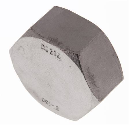 2'' NPT RVS Afsluitkap 16 Bar