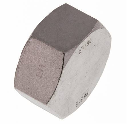 Rp 2'' RVS Afsluitkap 16 Bar