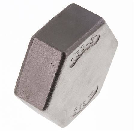 Rp 3'' RVS Afsluitkap 16 Bar