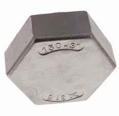 Rp 3'' RVS Afsluitkap 16 Bar