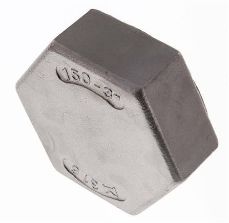 Rp 3'' RVS Afsluitkap 16 Bar