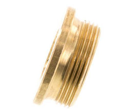 G 1 1/2'' Messing Plug met Binnenzeskant 16 Bar