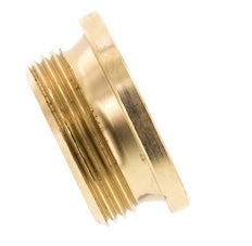 G 1 1/4'' Messing Plug met Binnenzeskant 16 Bar