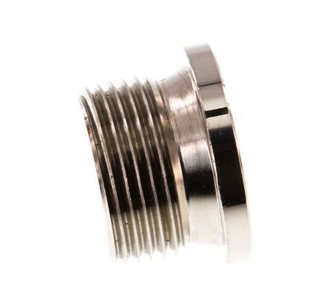 G 3/4'' Vernikkeld Messing Plug met Binnenzeskant 16 Bar