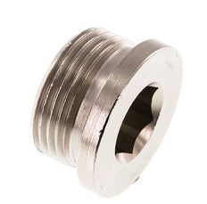 G 1'' Vernikkeld Messing Plug met Binnenzeskant 16 Bar