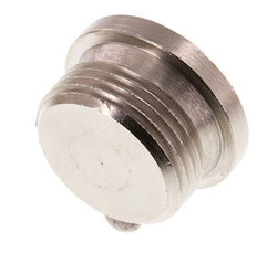 G 1'' Vernikkeld Messing Plug met Binnenzeskant 16 Bar