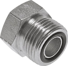 UNF 9/16''-18 Zinc plated Steel Closing Plug ORFS 630 Bar [2 Pieces]