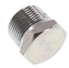1'' NPT Buitendraad Verzinkt Stalen Plug met Buitenzeskant 140 Bar