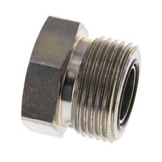 UN 1-3/16''-12 Verzinkt Stalen Plug ORFS 400 Bar