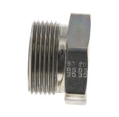 UN 1-7/16''-12 Verzinkt Stalen Plug ORFS 400 Bar