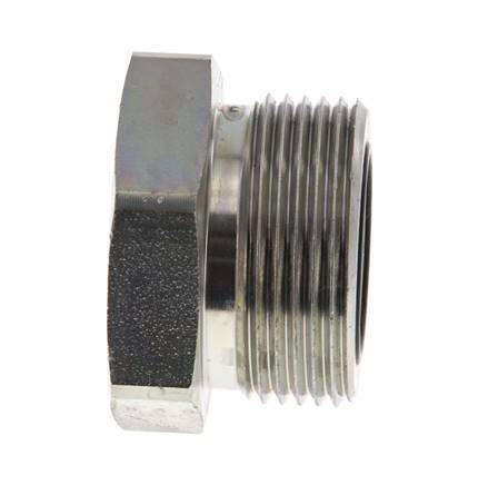 UN 1-7/16''-12 Verzinkt Stalen Plug ORFS 400 Bar