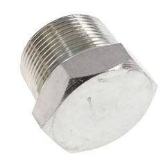 1 1/4'' NPT Buitendraad Verzinkt Stalen Plug met Buitenzeskant 80 Bar