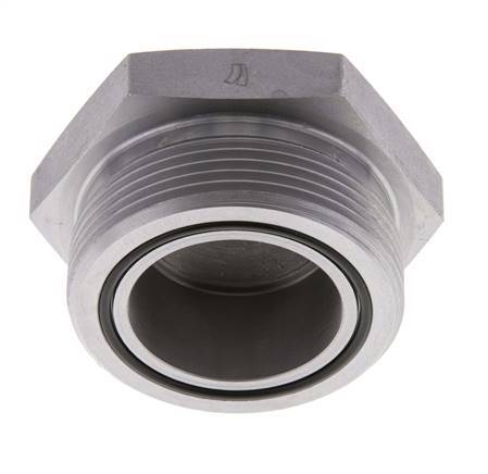 UN 2''-12 Zinc plated Steel Closing Plug ORFS 250 Bar