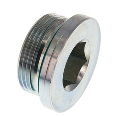 G 1 1/4'' Buitendraad Verzinkt Stalen Plug met Binnenzeskant en FKM Afdichting 250 Bar
