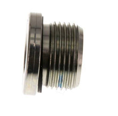G 3/4'' Buitendraad Verzinkt Stalen Plug met binnenzeskant en NBR Afdichting 400 Bar [2 Stuks]