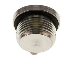 G 3/4'' Buitendraad Verzinkt Stalen Plug met binnenzeskant en NBR Afdichting 400 Bar [2 Stuks]