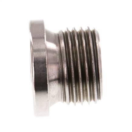 G 1/2'' RVS Plug met Binnenzeskant 40 Bar