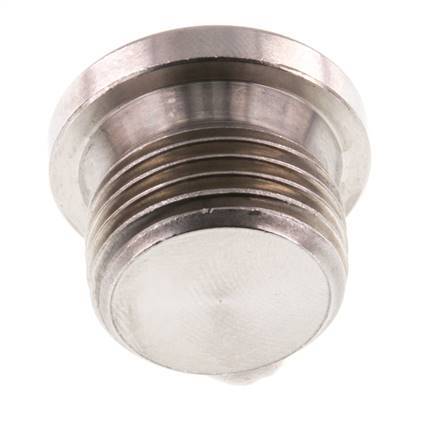 G 1/2'' RVS Plug met Binnenzeskant 40 Bar
