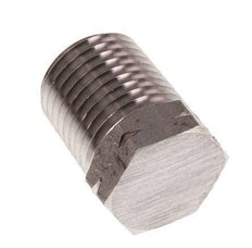 1/4'' NPT Buitendraad RVS Plug met Buitenzeskant 275 Bar