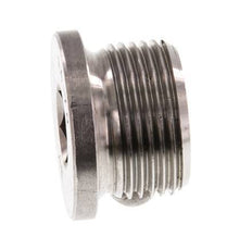 G 3/4'' RVS Plug met Binnenzeskant 40 Bar