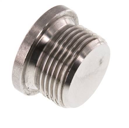G 3/4'' RVS Plug met Binnenzeskant 40 Bar